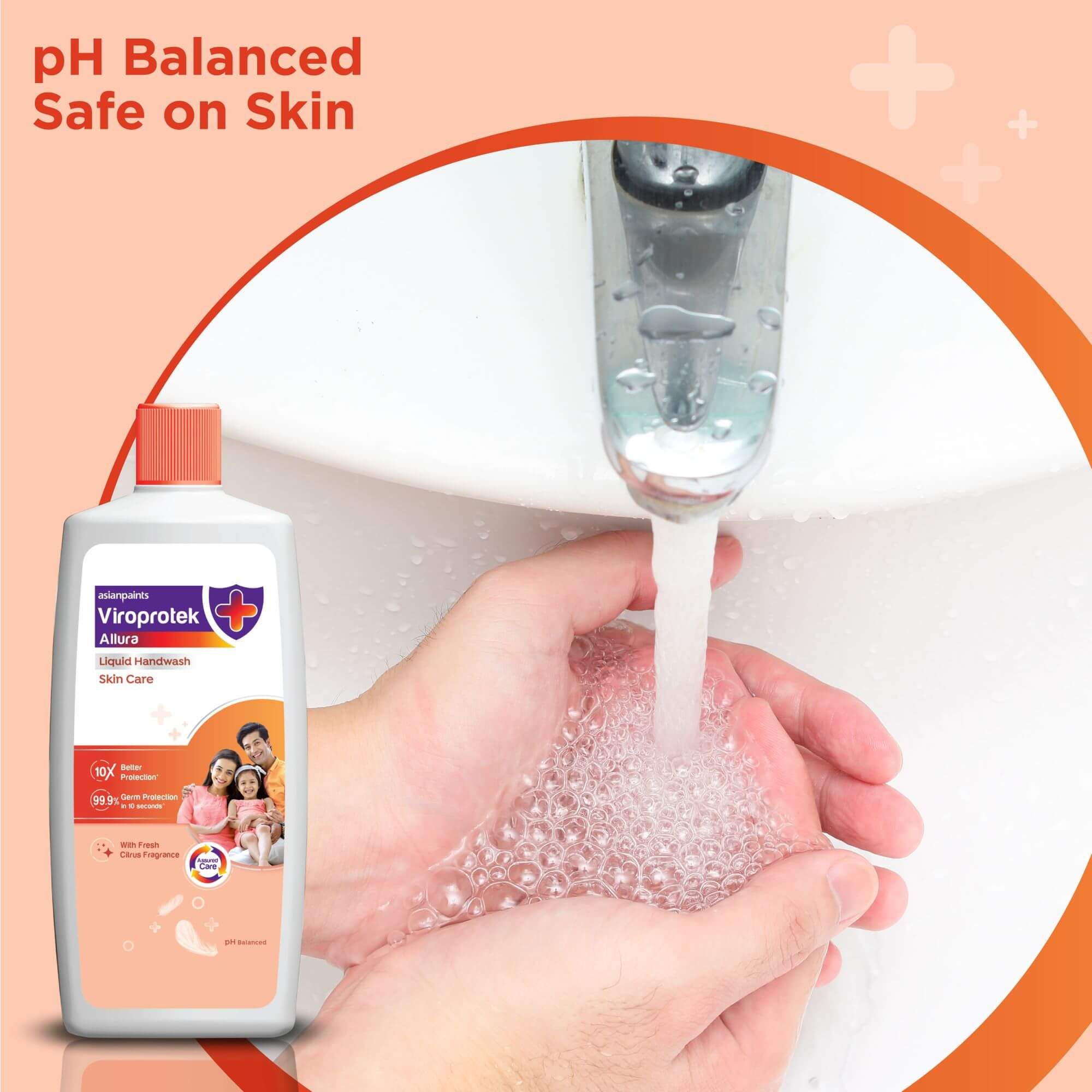 Viroprotek Allura Liquid Handwash Skin Care 1L