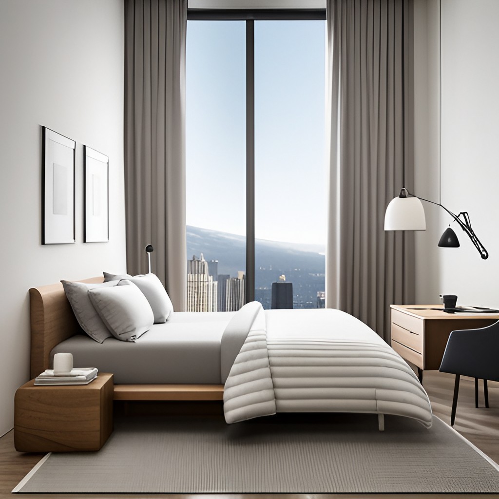 Bedroom Design with a Highlighted Wall