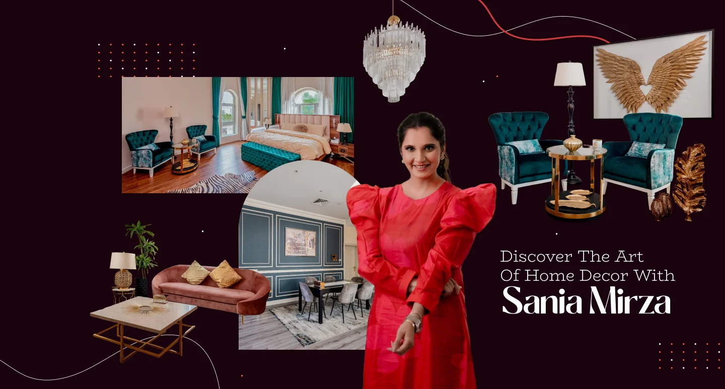 Banner Image to explore style similar to Sania Mirza's home and glimpses into her home