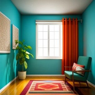 Turquoise Colour Interior Paint - Asian Paints Turquoise Colour Interior Paint - Asian Paints