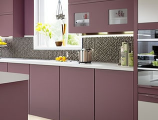 Cosy two colour combination kitchen laminate colour for your kitchen design - Asian Paints