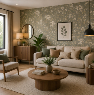 Use wallpaper for quick impact