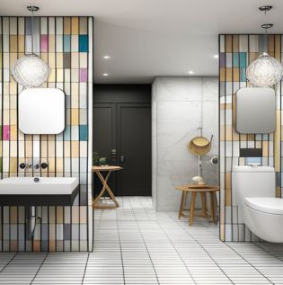 Sticker Mirror For Bathroom - Asian Paints