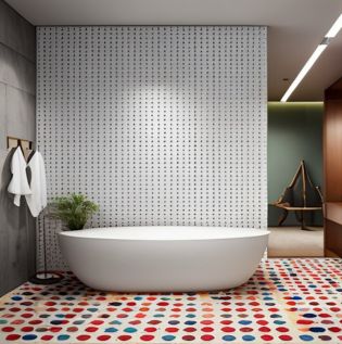 Waterproof Stickers For The Bathroom - Asian Paints