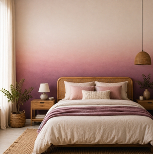 Ombre Wall Colour Ideas for Different Rooms in Indian Homes