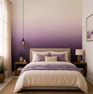 Vertical vs Horizontal Ombre Wall Designs for Bedrooms