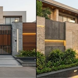 Stylish Boundary Wall Design Ideas for Modern Homes Stylish Boundary Wall Design Ideas for Modern Homes