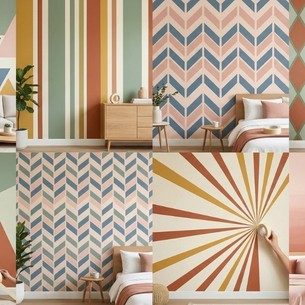 Creative Masking Tape Wall Paint Design Ideas for Your Home Creative Masking Tape Wall Paint Design Ideas for Your Home