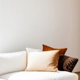 Seating space with white walls - Asian Paints Seating space with white walls - Asian Paints