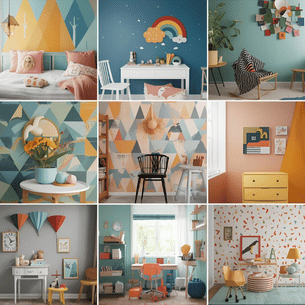 5 Fun Colour Combination Ideas for Kids' Rooms - Asian Paints 5 Fun Colour Combination Ideas for Kids' Rooms - Asian Paints