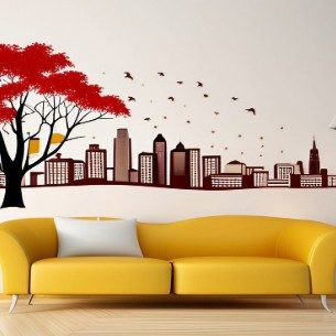 Wall decal design in the living room - Asian Paints Wall decal design in the living room - Asian Paints