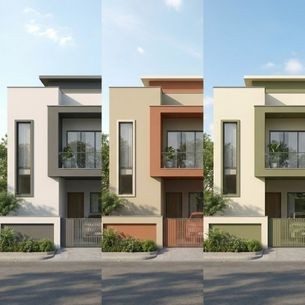 20+ Home Front Elevation Colour Combinations for Inspiration 20+ Home Front Elevation Colour Combinations for Inspiration