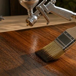 How to Apply Wood Finish Evenly with Brushes and Sprays How to Apply Wood Finish Evenly with Brushes and Sprays