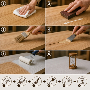 Step-by-Step Guide to Prepare Wood for Finishing