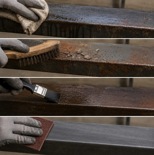 Step-by-Step Rust Removal and Surface Preparation Before Painting
