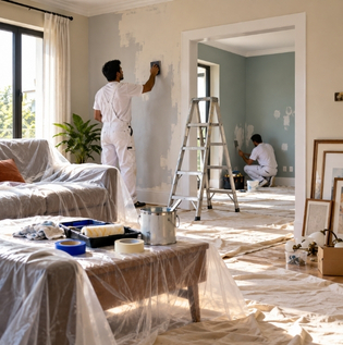 Room Preparation Steps Prior to Painting