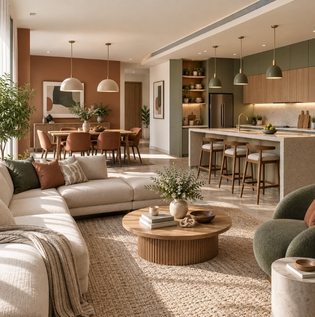 Selecting Paint Palettes for Open Spaces