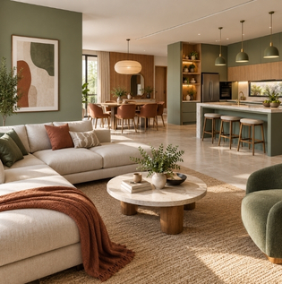 Strategic Colour Planning for Open Layouts