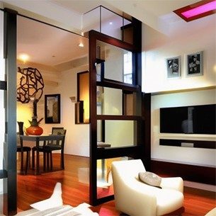 Partition design between living room and dining room - Asian Paints Partition design between living room and dining room - Asian Paints