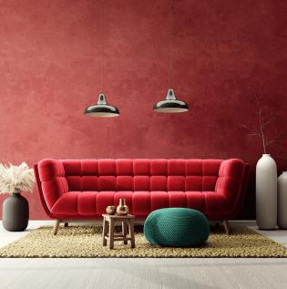 Using Red Colour in Interior Design - Asian Paints