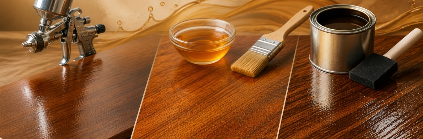 Difference Between Lacquer, Shellac and Polyurethane