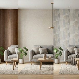 Stylish Wall Designs for Living Room Interiors Stylish Wall Designs for Living Room Interiors