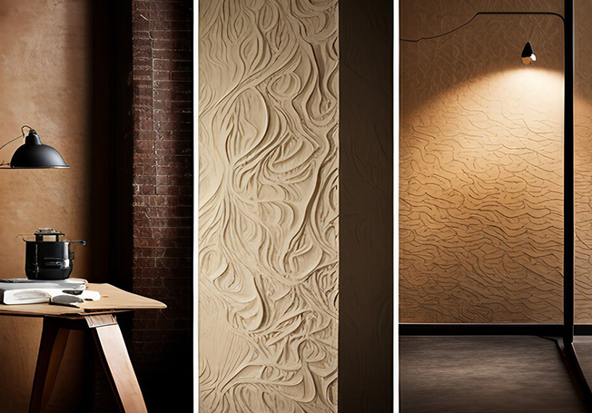 Textured wallpaper design for your home - Asian Paints