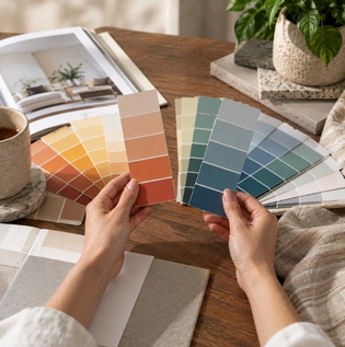 How to Identify Warm and Cool Shades in a Colour Catalogue