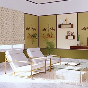 Wall sticker design ideas for home -Asian Paints Wall sticker design ideas for home -Asian Paints