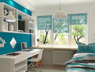 >5 Wall Colour Combinations For A Teenager S Bedroom Blogs Asian Paints