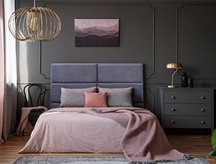 Blush pink two colour combination  ideas � Asian Paints