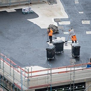 Waterproofing coating for a commercial roof - Asian Paints Waterproofing coating for a commercial roof - Asian Paints