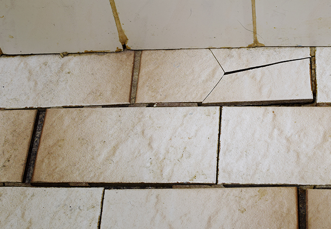 Cracked Ceramic Floor Tile Seams Bad - Asian Paints