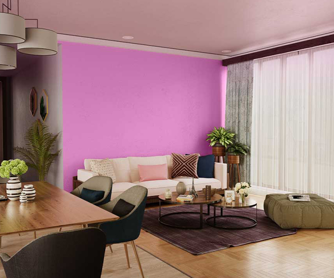 Pink Water Wall Painting Colour 2200 Paint Shades By Asian Paints - Asian Paints Colour Code With Image