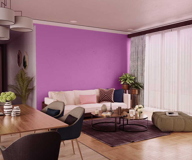 Rich Rose-N (9589) House Wall Painting Colour