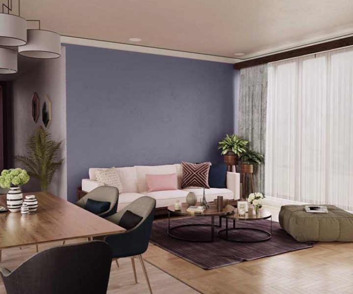 Lilac Dusk N 9624 House Wall Painting Colour Asian Paints
