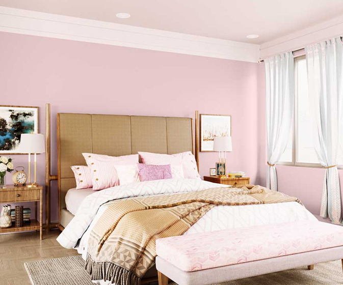 Pink Wink-N (K012) House Wall Painting Colour Asian Paints