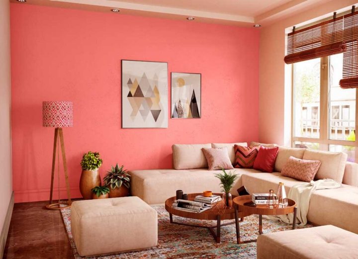 Satin Pink Wall Painting Colour 2200 Paint Shades By Asian Paints - Asian Paints Colour Code With Image
