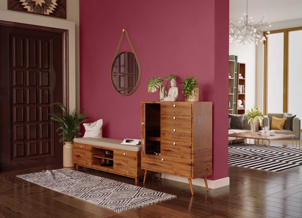 Try Berry Brunch House Paint Colour Shades for Walls
