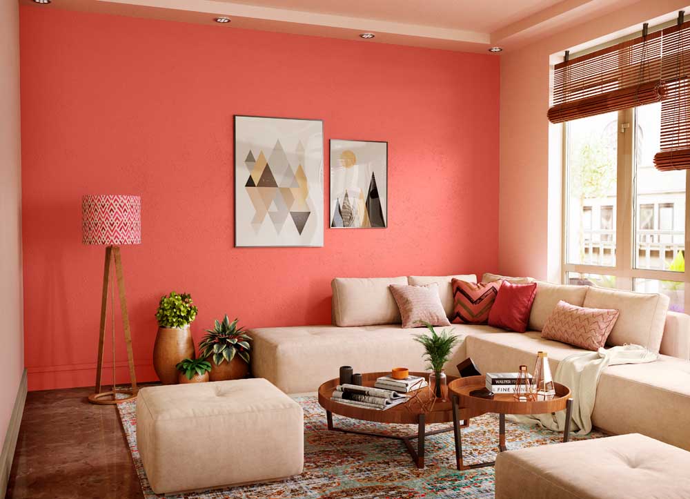 Russet Rust Wall Painting Colour: 2200 Paint Colour Shades by Asian Paints