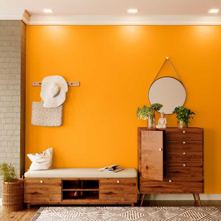 Paint Colour Shades By Asian Paints, Light Orange Paint Bedroom