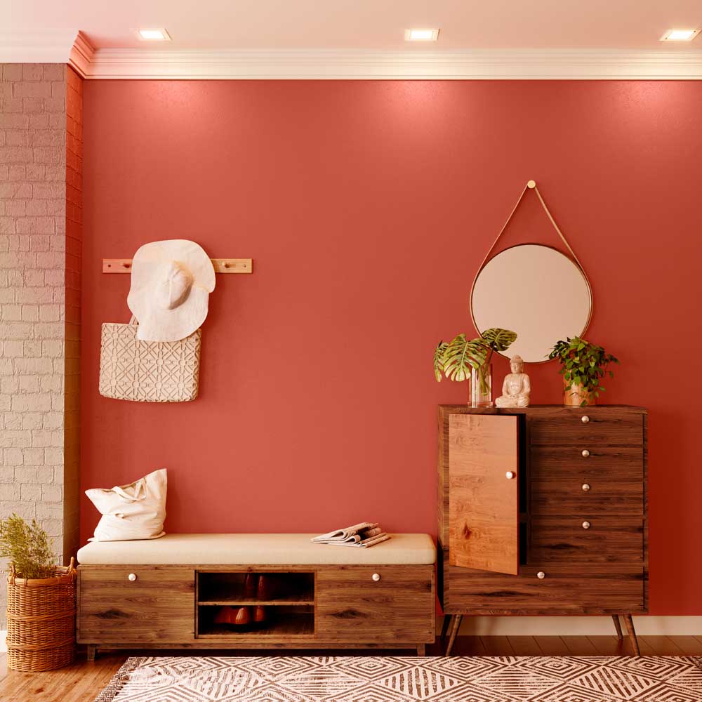 Try Cider Red House Paint Colour Shades for Walls Asian