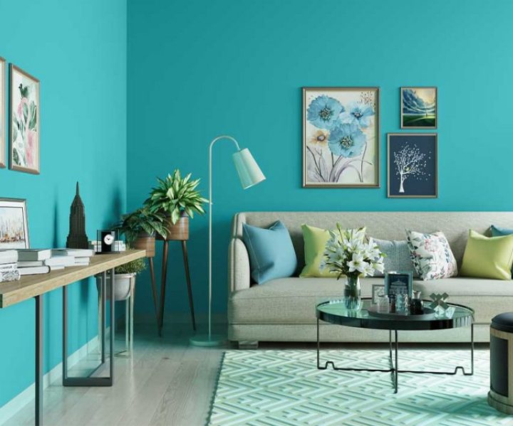 Try Hawaiian Blue N House Paint Colour Shades For Walls Asian Paints