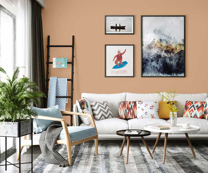 Peanut Butter (8559) House Wall Painting Colour Asian Paints