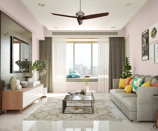 Try Twilight Hush House Paint Colour Shades for Walls - Asian Paints