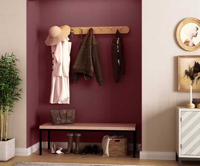 Maroon Mood-N (9997) House Wall Painting Colour