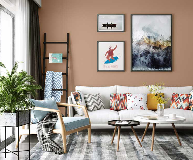 Try Borneo River N House Paint Colour Shades for Walls - Asian Paints