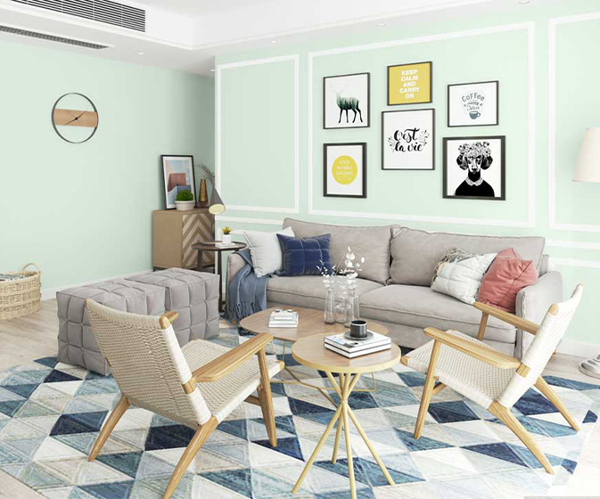 Try Alpine Green House Paint Colour Shades for Walls Asian Paints