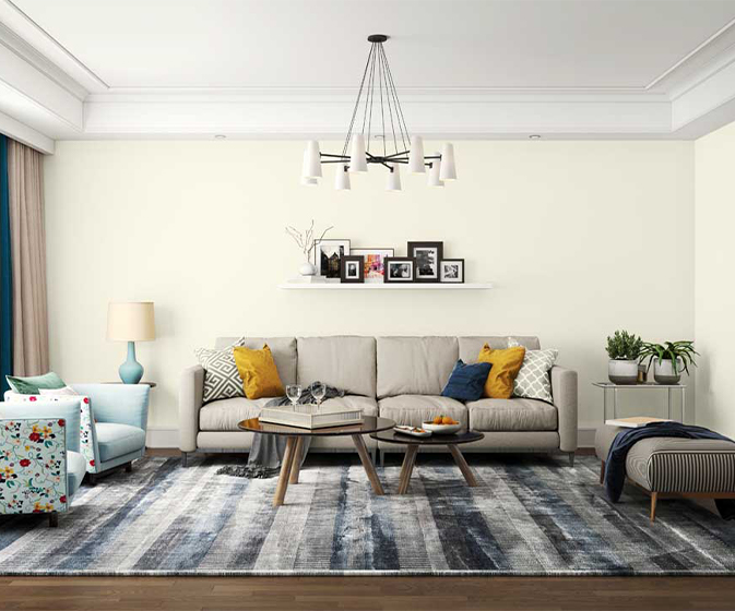 Moonlight House Wall Painting Colour: 2200 Paint Colour Shades by Asian
