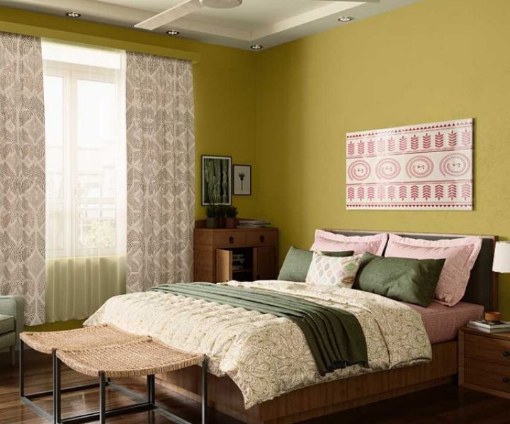 Try Green Beret House Paint Colour Shades For Walls Asian Paints